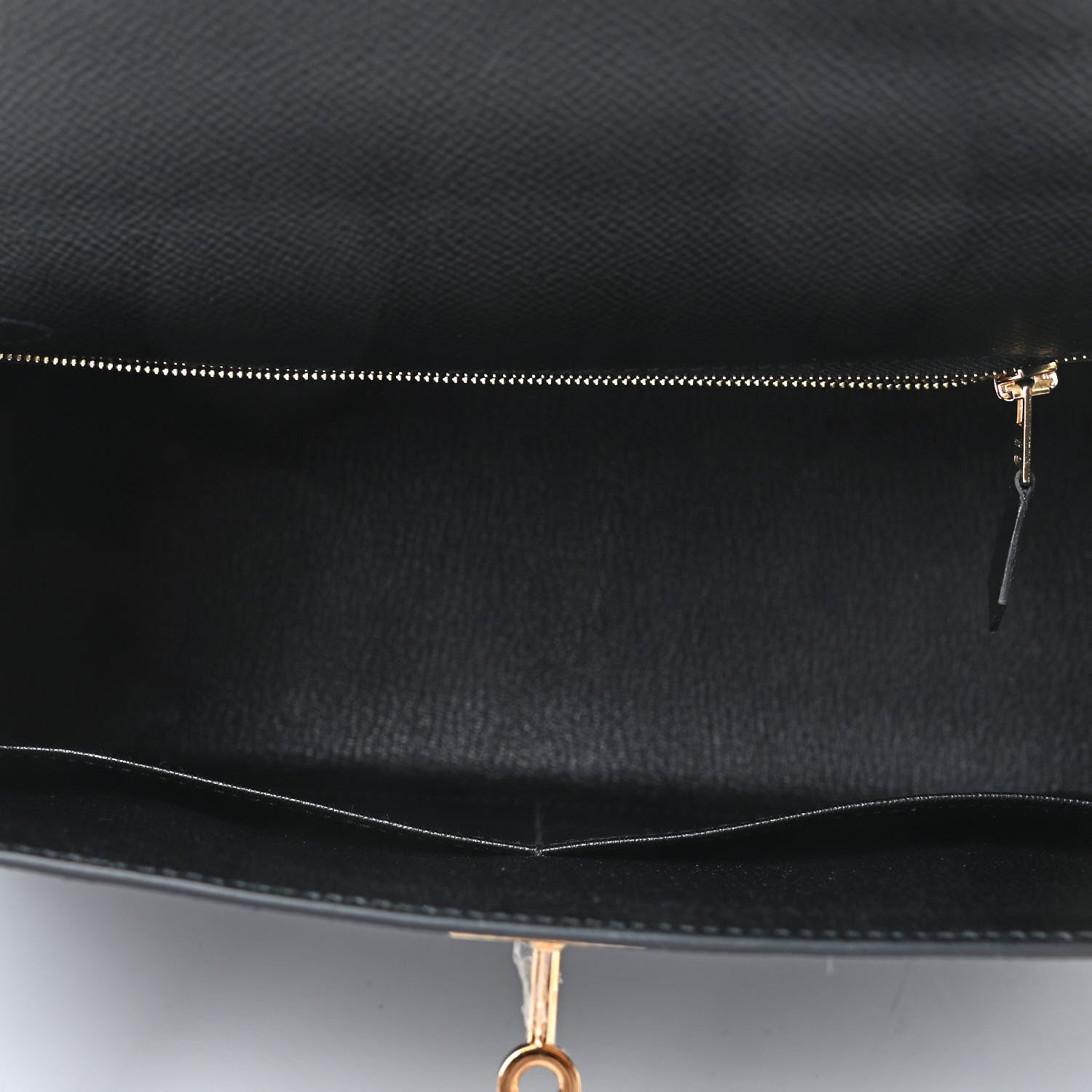 Hermes Epsom Kelly Sellier 28 Black 4 of 11
