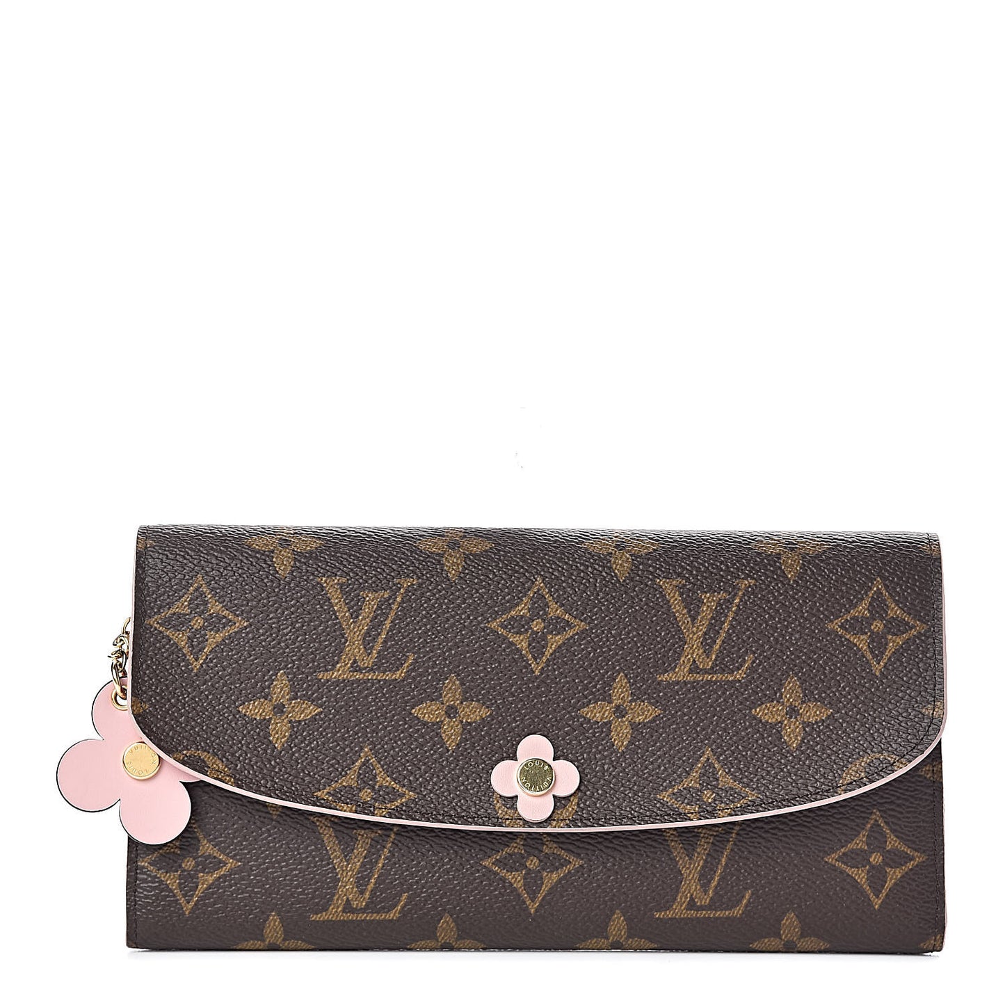 Monogram Bloom Flower Emilie Wallet