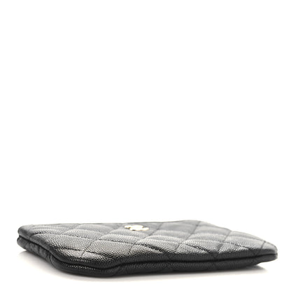 Chanel Caviar Quilted Small Cosmetic Case Black 4 of 7