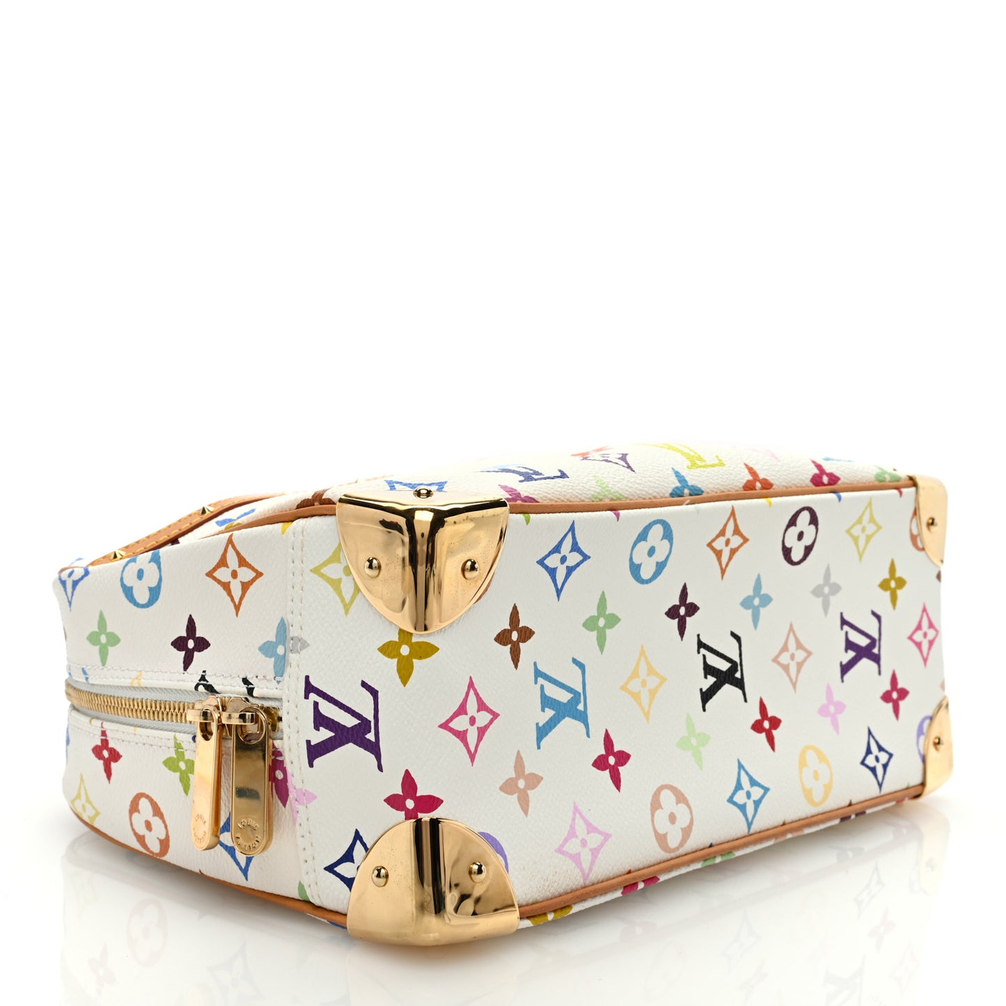 Monogram Multicolor Trouville White