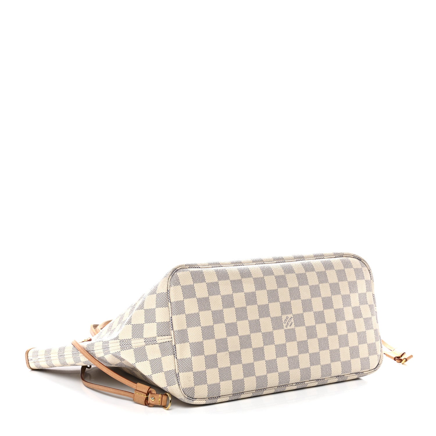 Louis Vuitton Damier Azur Neo Neverfull MM Rose Ballerine 5 of 16