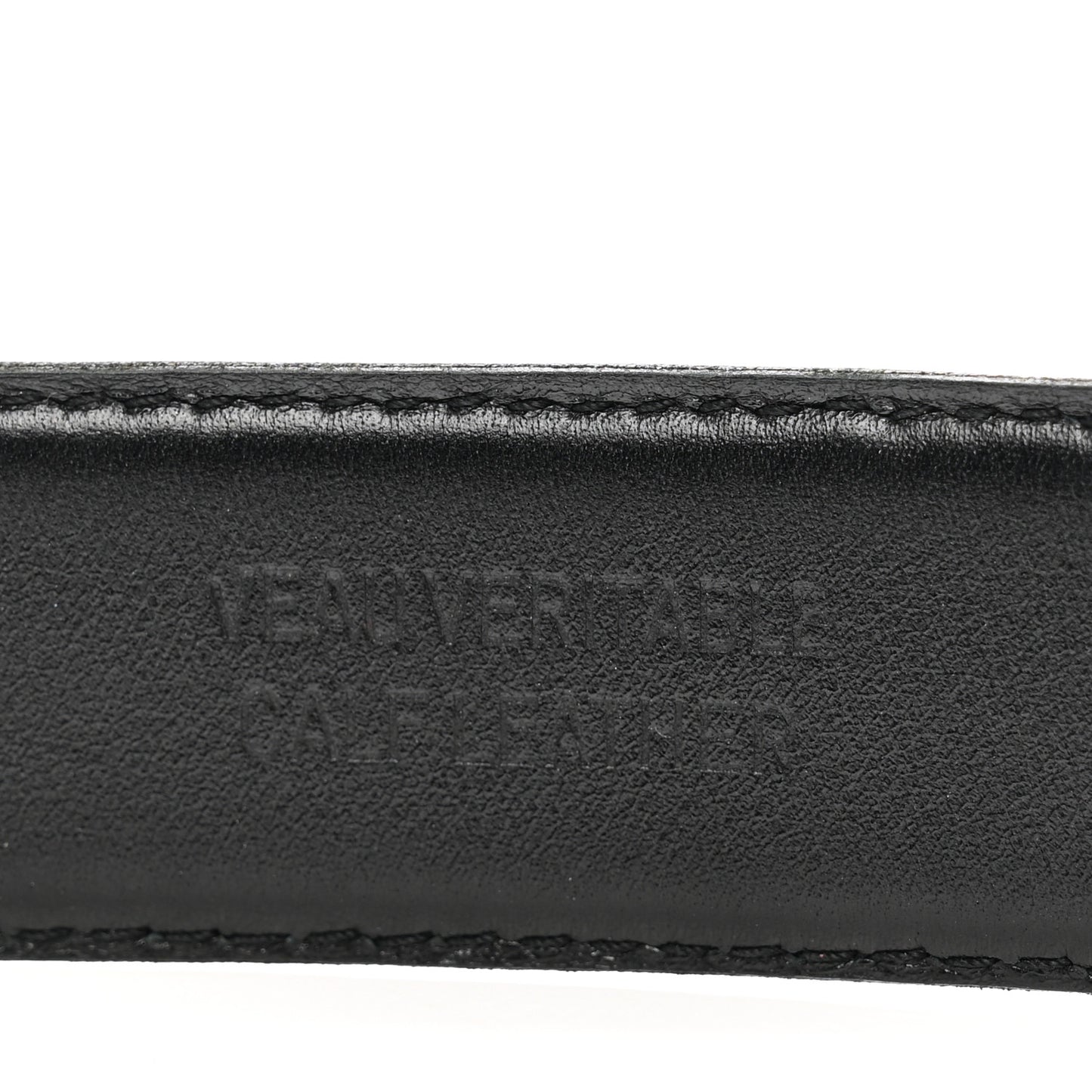 Calfskin CC Belt 65 26 Black