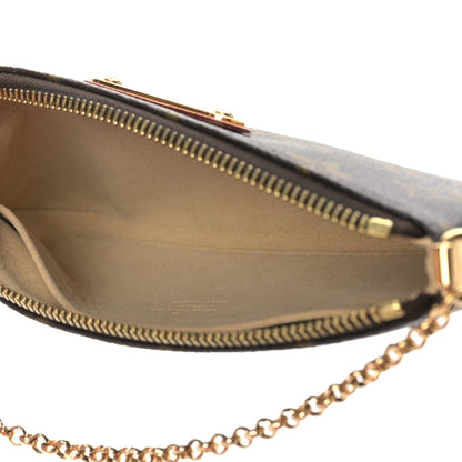 Louis Vuitton Monogram Pochette Milla MM 5 of 8