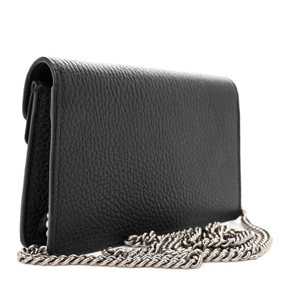 Gucci Calfskin Super Mini Dionysus Shoulder Bag Black 3 of 11