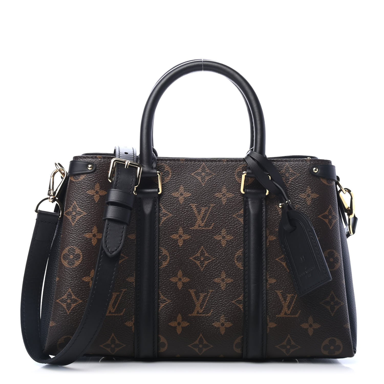 Louis Vuitton Monogram Soufflot BB Black 1 of 4