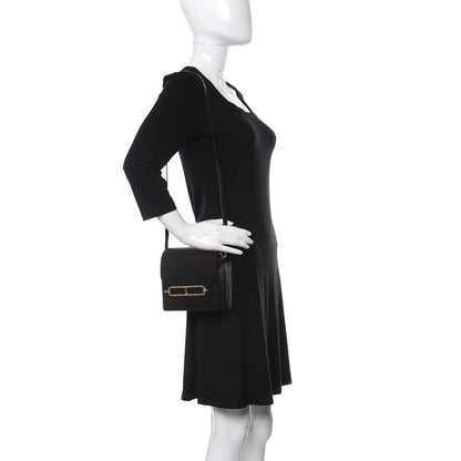 Hermes Evergrain Mini Sac Roulis Black 2 of 11