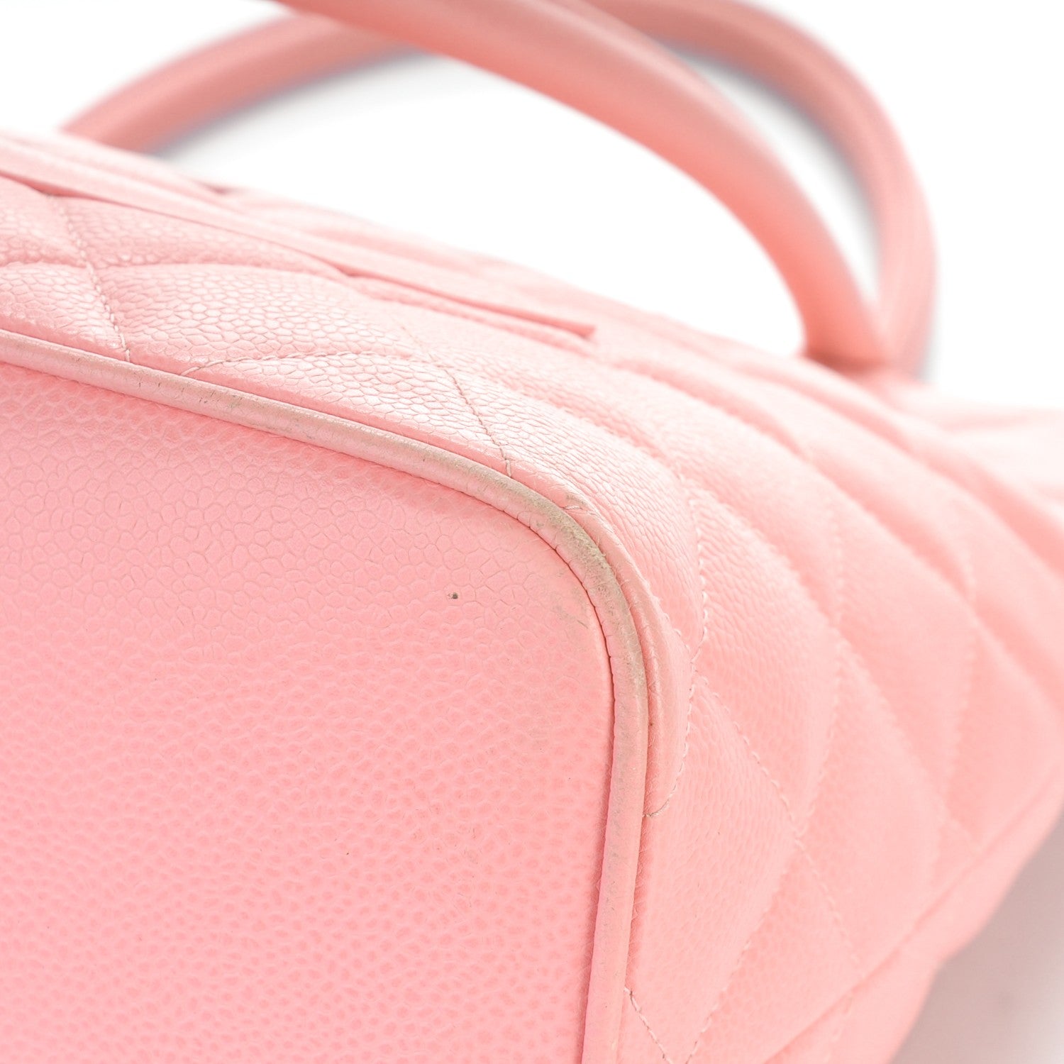 Chanel Caviar Quilted Medallion Tote Light Pink 6 of 12