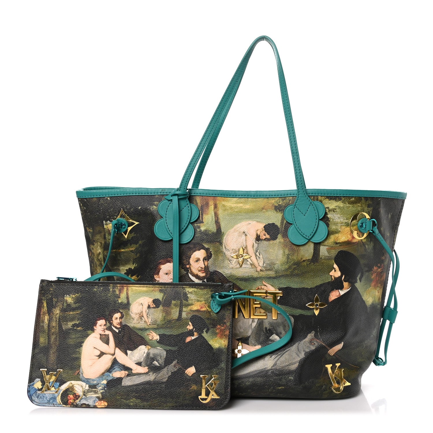 Louis Vuitton Masters Manet Neverfull MM 3 of 10