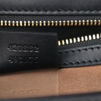 Gucci Calfskin Small Sylvie Shoulder Bag Black 7 of 13