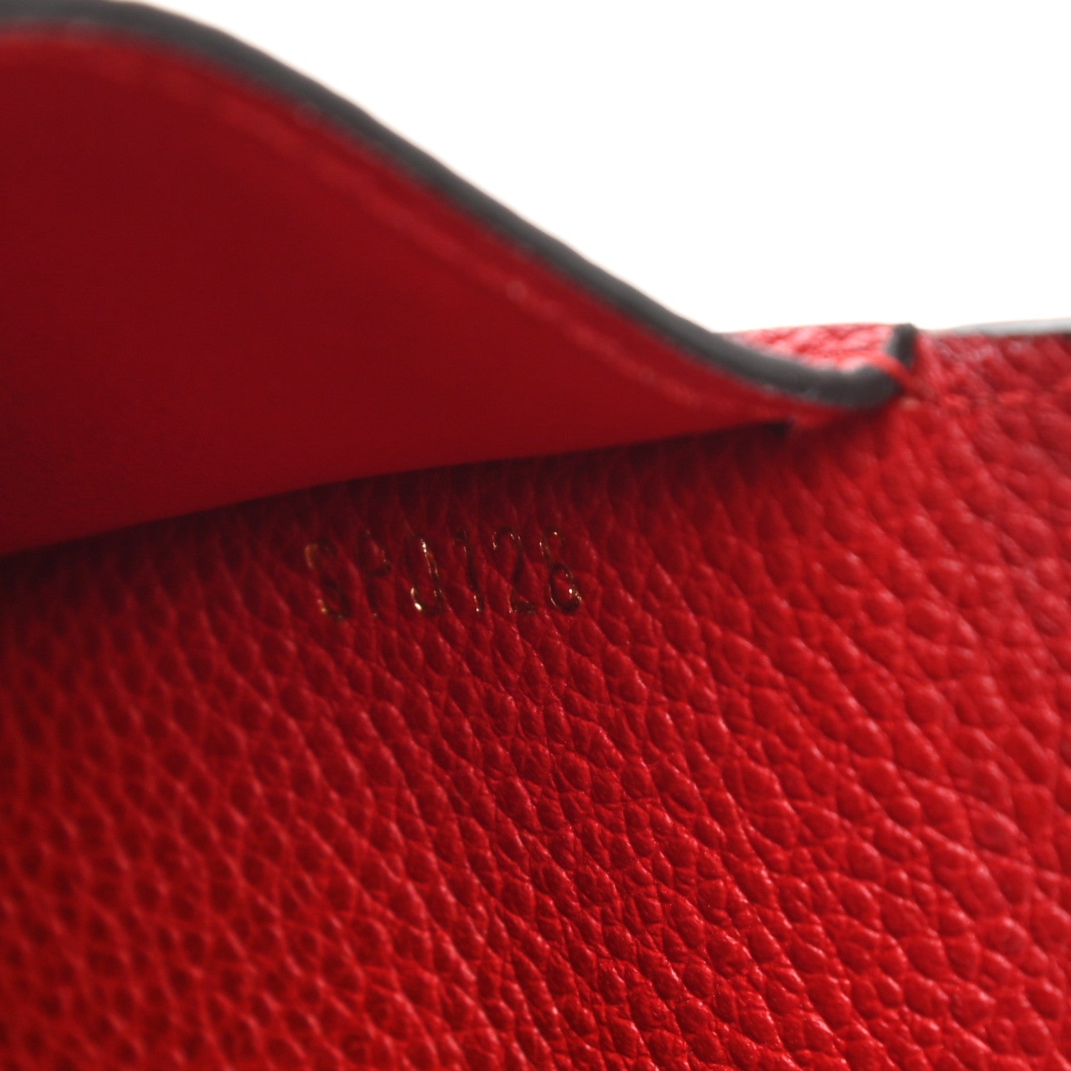 Louis Vuitton Empreinte Compact Curieuse Wallet Cherry 7 of 15