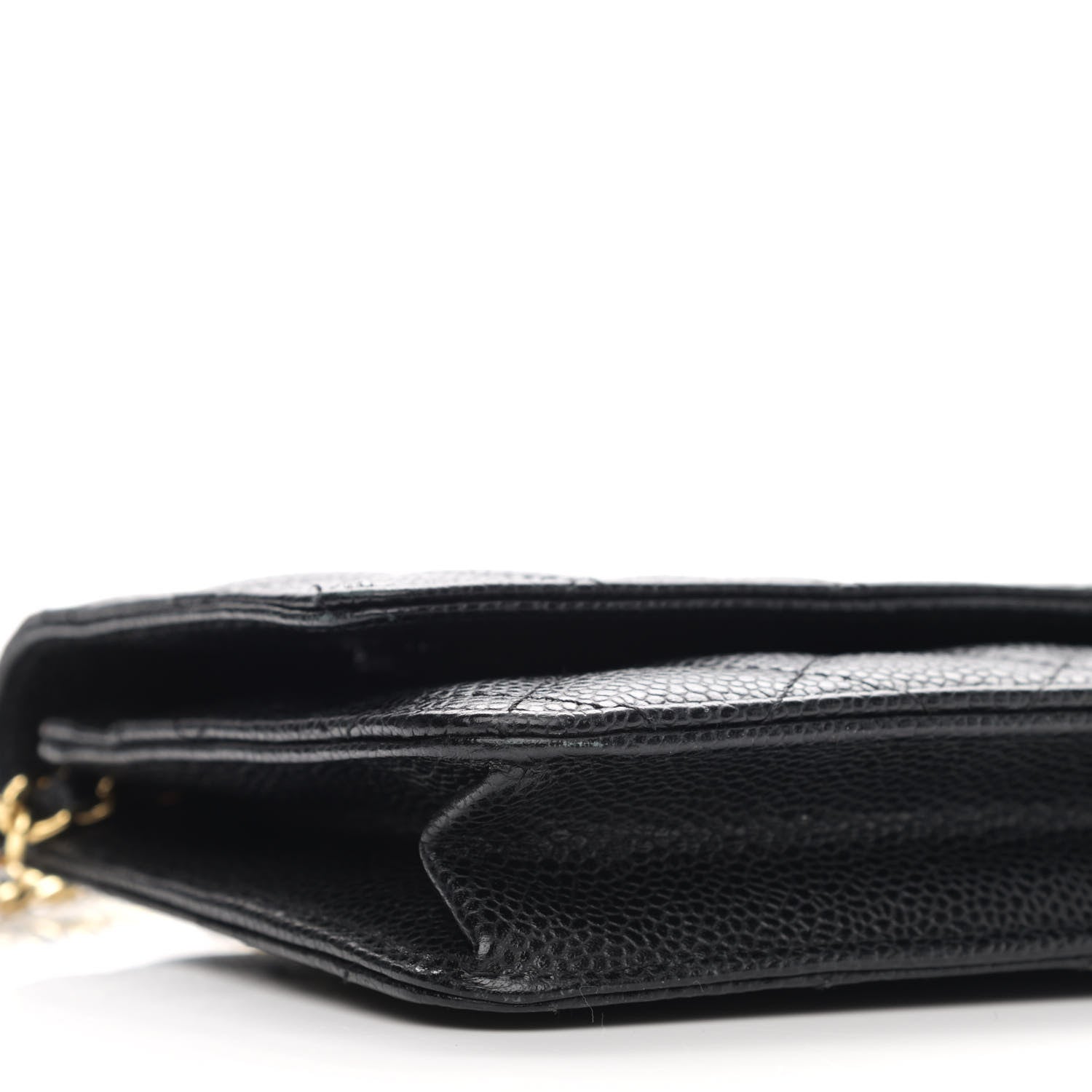Chanel Caviar Quilted Wallet On Chain WOC Black 10 of 13