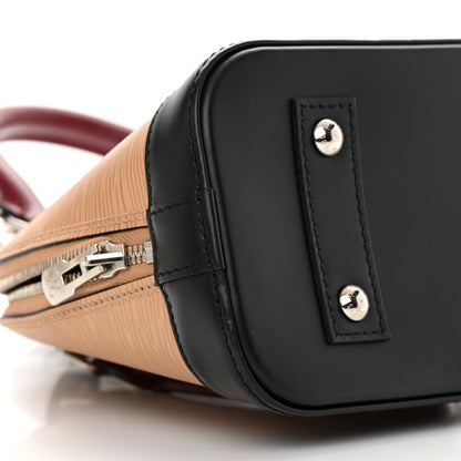 Louis Vuitton Epi Tri-Color Alma BB Vanilla Fuchsia Black 9 of 14