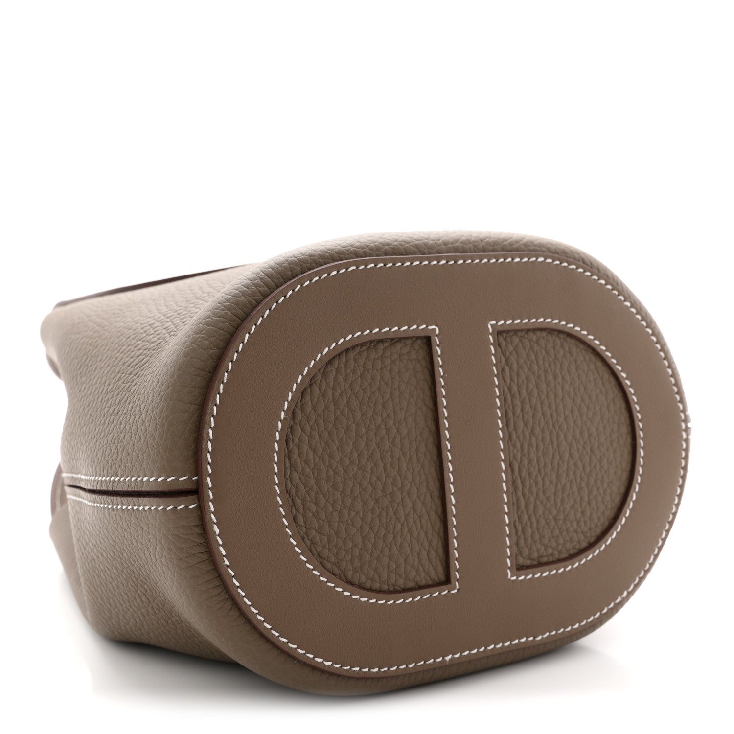 Hermes Taurillon Clemence Swift In-The-Loop 18 Bag Etoupe 6 of 23