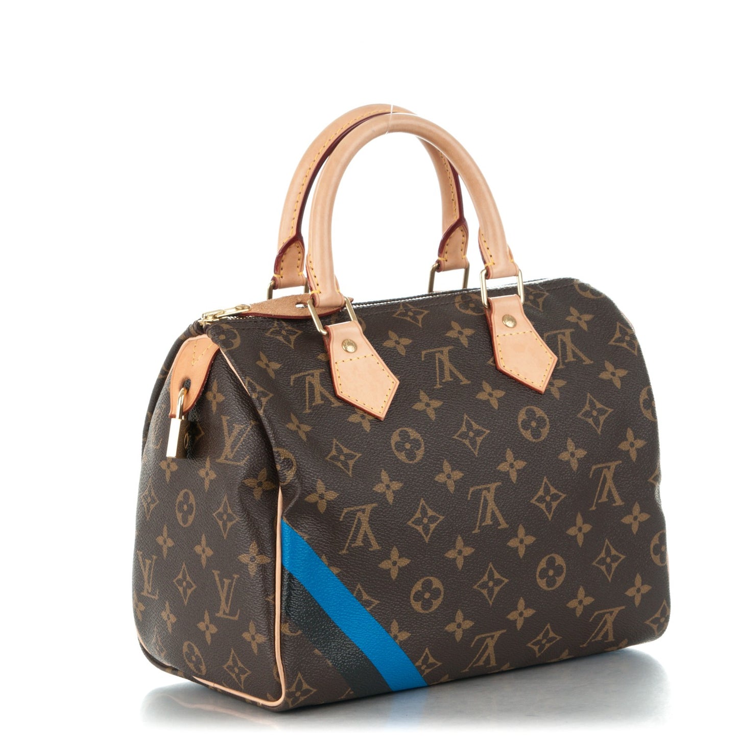 Monogram My LV Heritage Speedy 25 Noir Blue de France