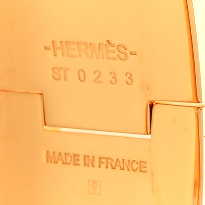 Hermes Enamel Wide Clic Clac H Bracelet GM Black 4 of 5