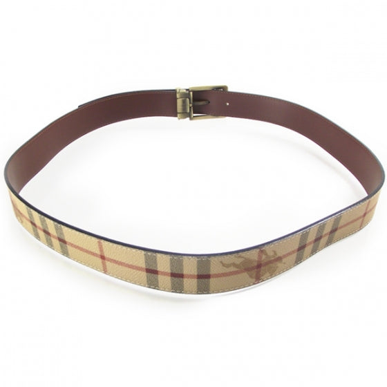 Burberry Haymarket Check Belt 42/105 2 of 5