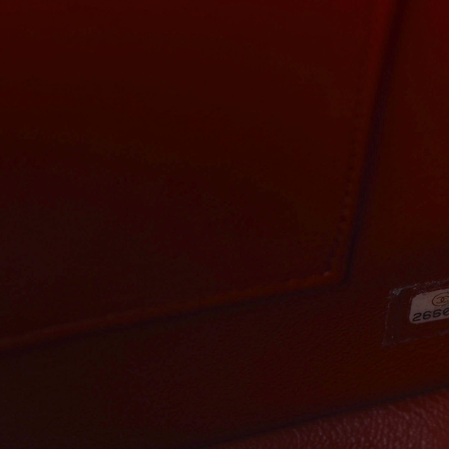 Caviar Quilted Large Business Affinity Flap Red
