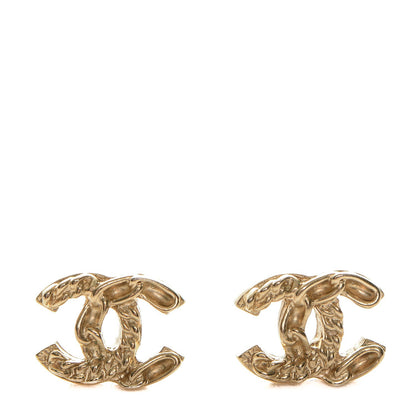 Chanel CC Chain Earrings Gold 1 of 5