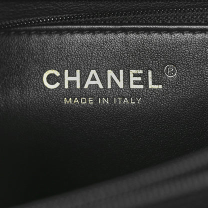Chanel Caviar Quilted Medium CC Filigree Vanity Case Black 7 of 10