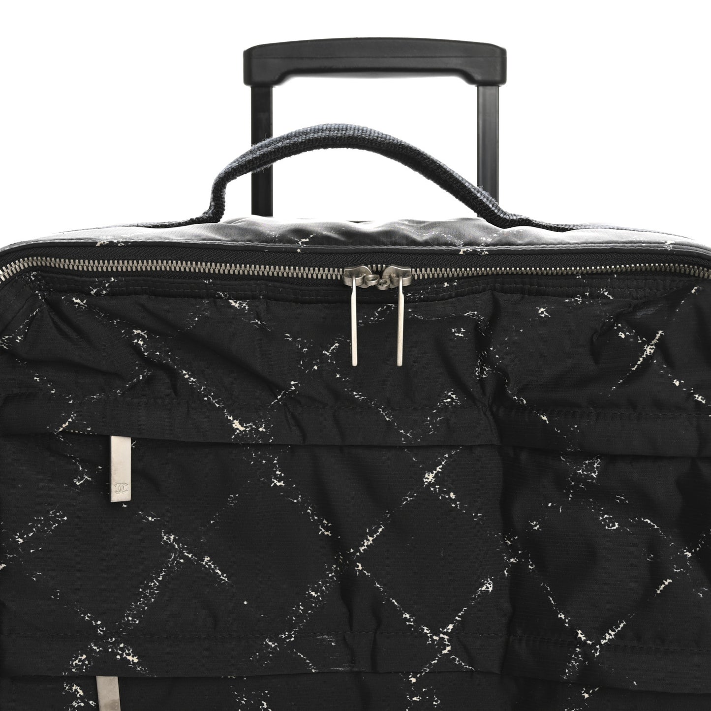Nylon Travel Travel Trolley Black