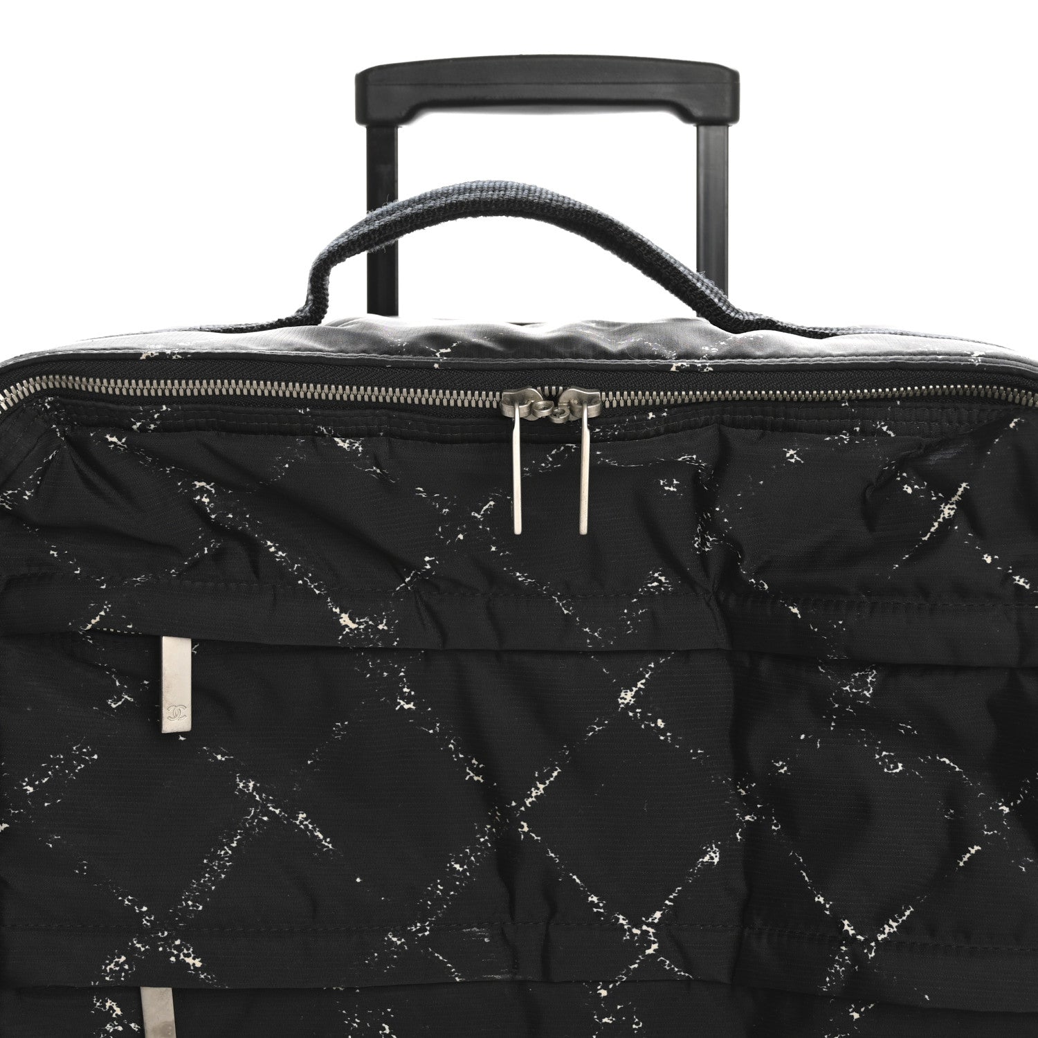 Chanel Nylon Travel Travel Trolley Black 7 of 21