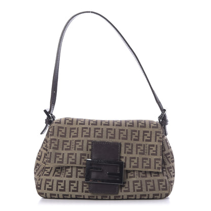 Fendi Zucchino Mini Mama Baguette Tobacco 1 of 10