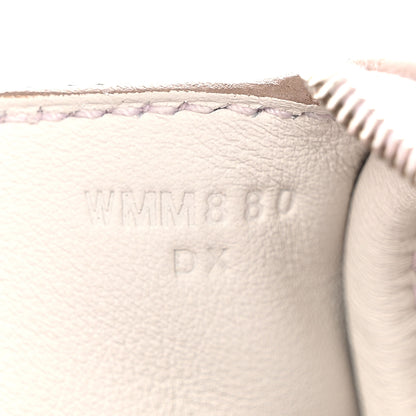 Hermes Taurillon Clemence Verso Mini Lindy 20 Mauve Pale Mushroom 7 of 11