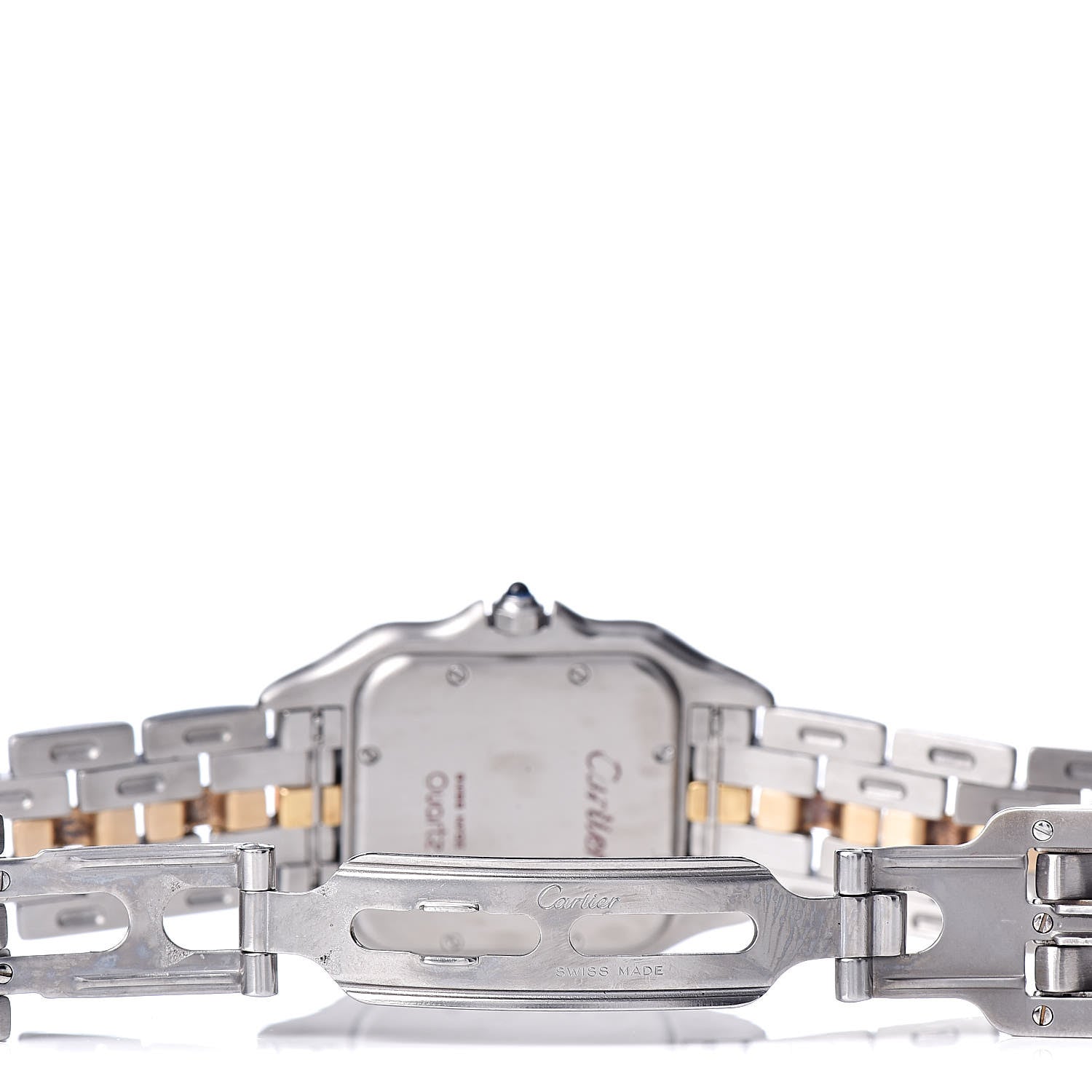 Cartier Stainless Steel 18K Yellow Gold 27mm Panthere Quartz Watch 5 of 6