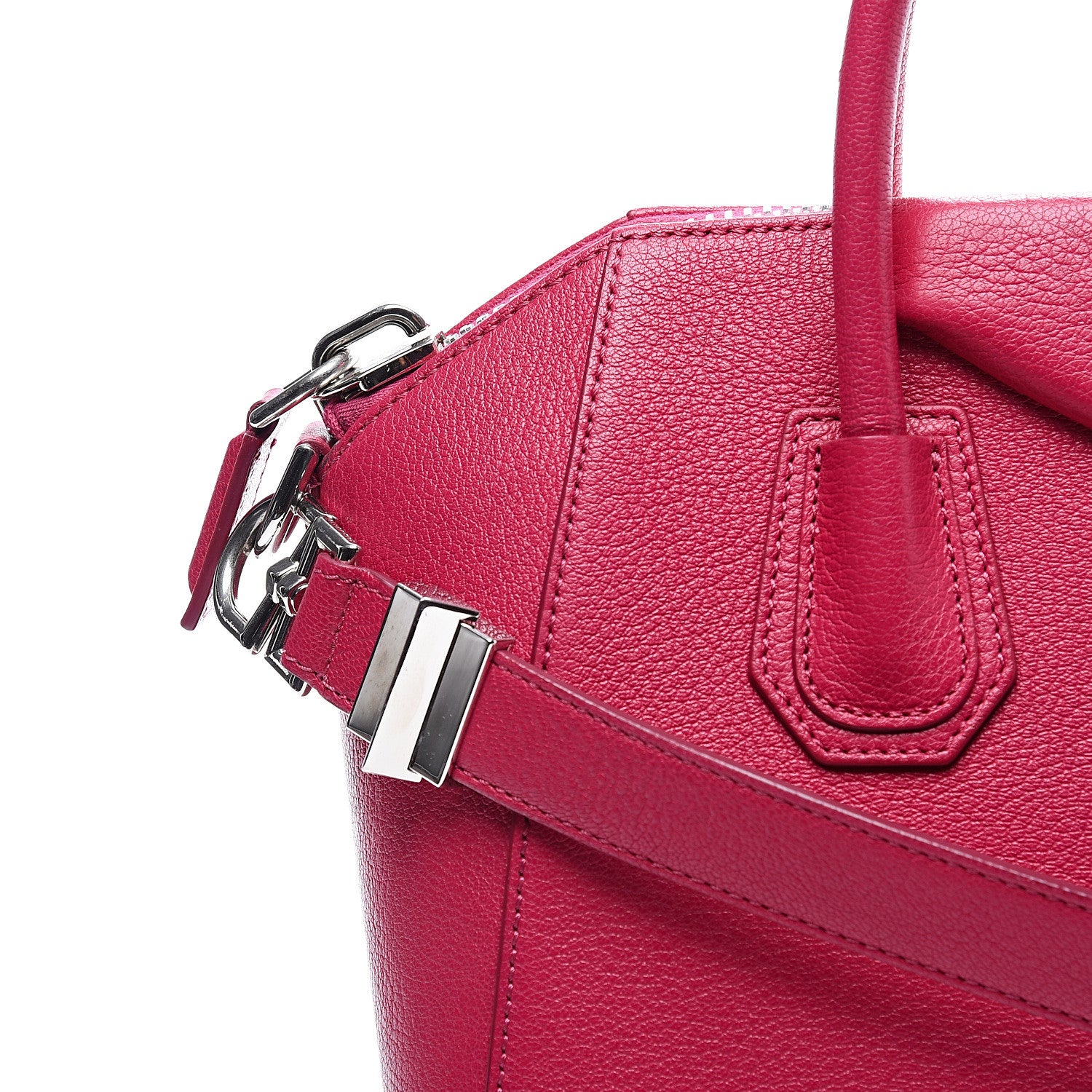 Givenchy Sugar Goatskin Small Antigona Fuchsia 10 of 10
