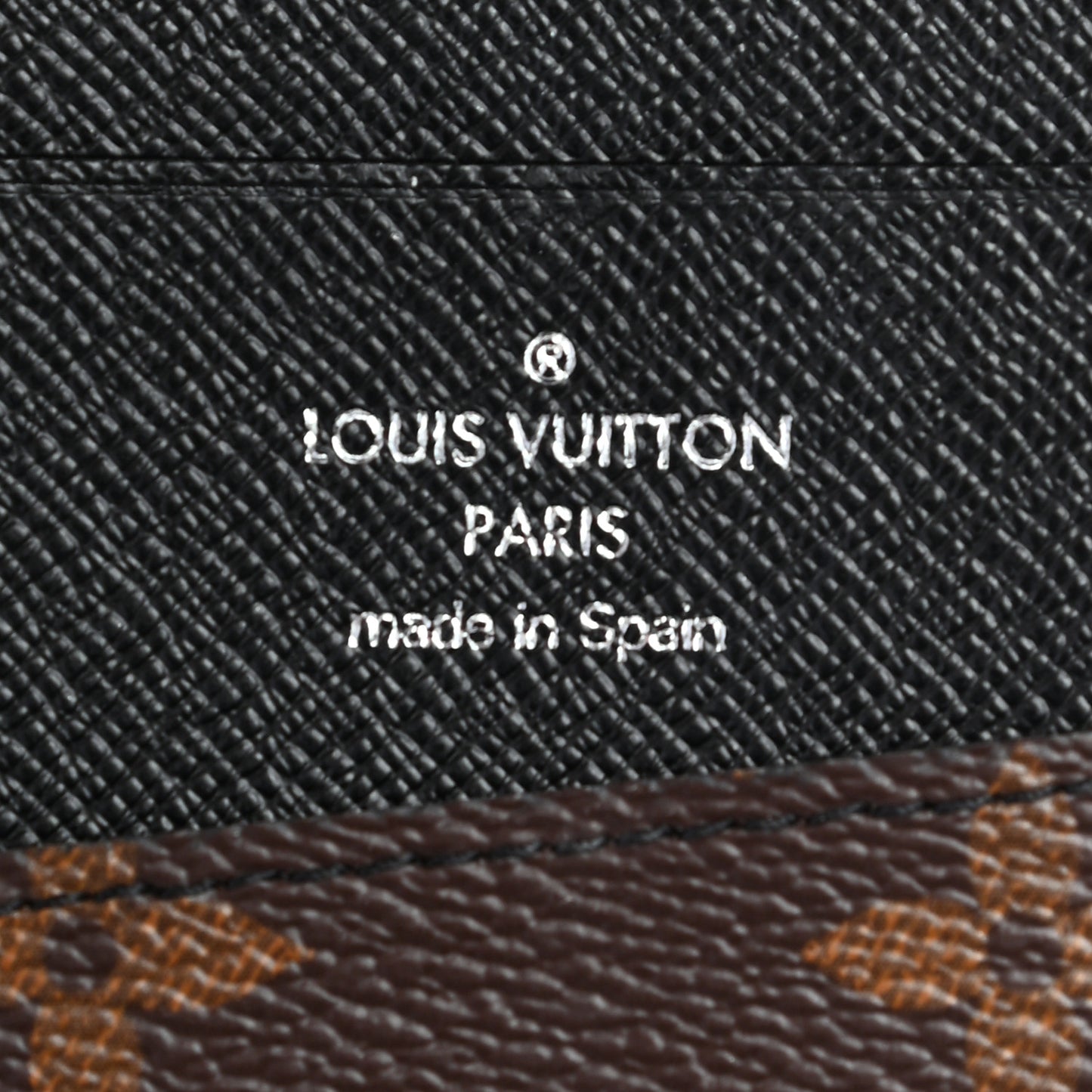 Monogram Macassar Vertical Zippy Wallet
