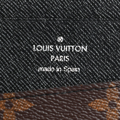 Louis Vuitton Monogram Macassar Vertical Zippy Wallet 6 of 6
