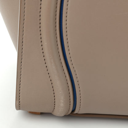 Celine Smooth Calfskin Interstice Micro Luggage Light Taupe 13 of 14