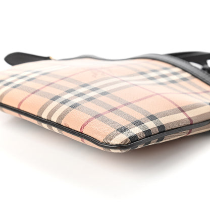 Burberry Haymarket Check Crossbody Black 7 of 10