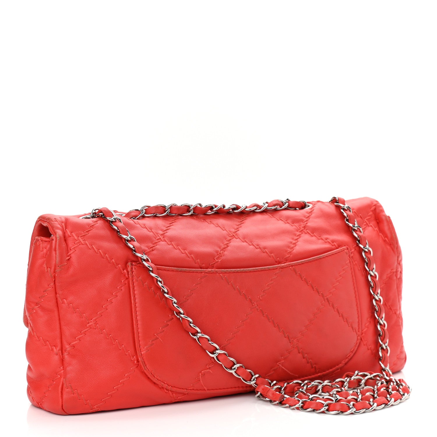 Chanel Calfskin Ultimate Stitch Flap Red 2 of 13
