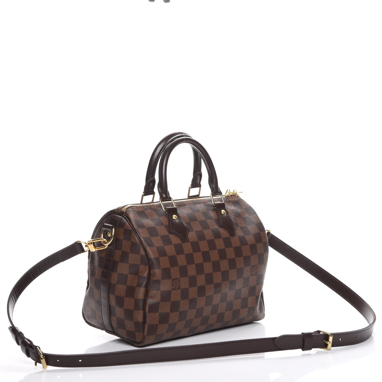 Damier Ebene Speedy Bandouliere 25