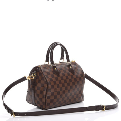 Louis Vuitton Damier Ebene Speedy Bandouliere 25 4 of 9