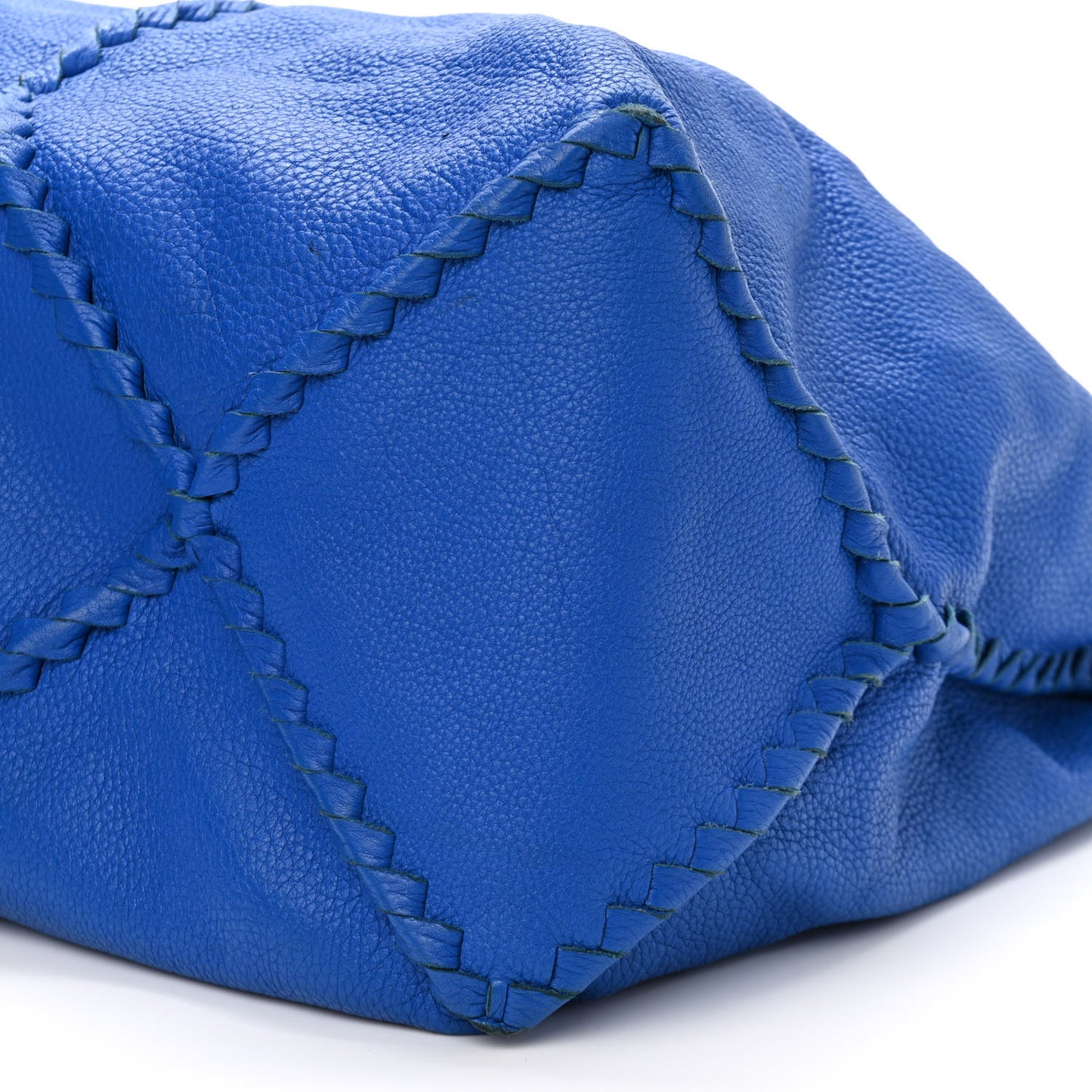Cervo Deerskin Hobo Signal Blue