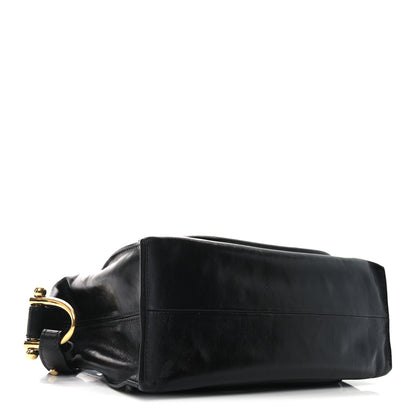 Chloe Shiny Calfskin Small Paraty 24 Black 4 of 9