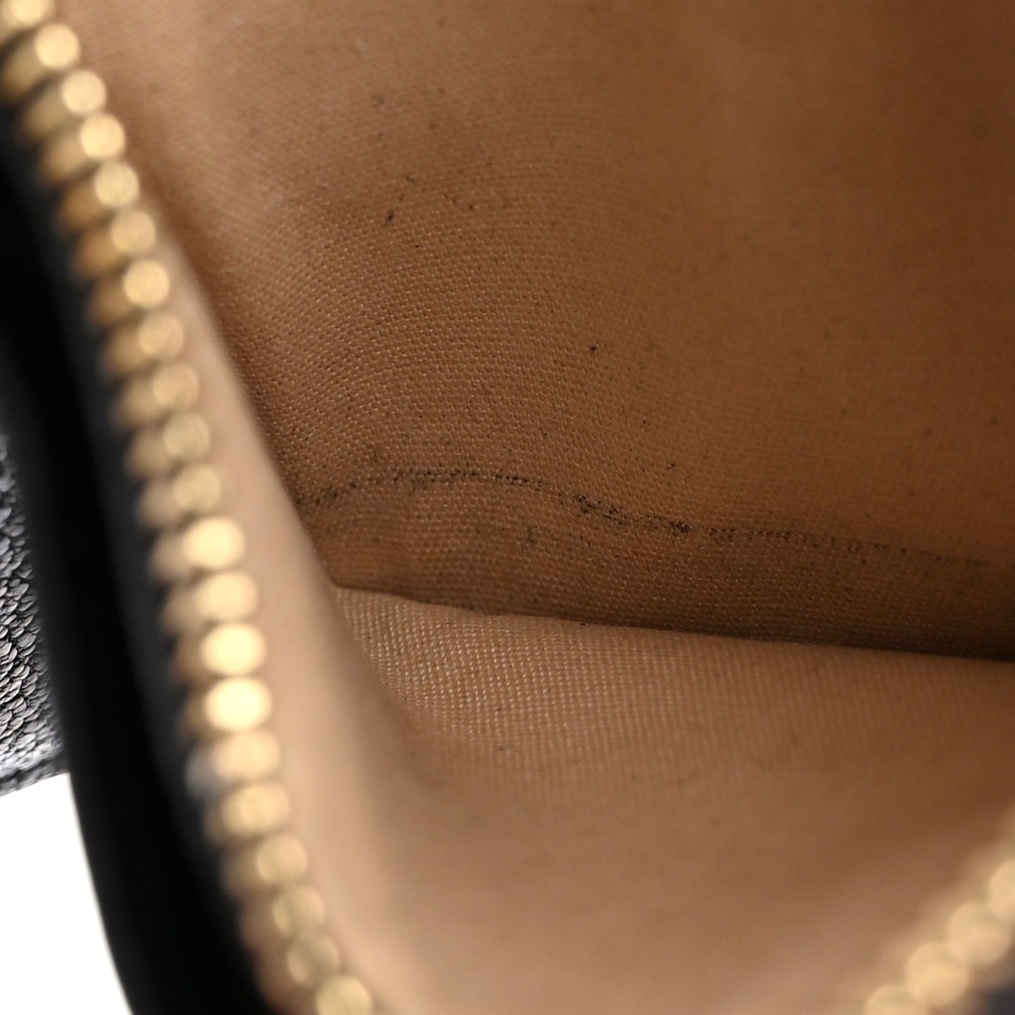 Grained Calfskin Drew Card Holder Black