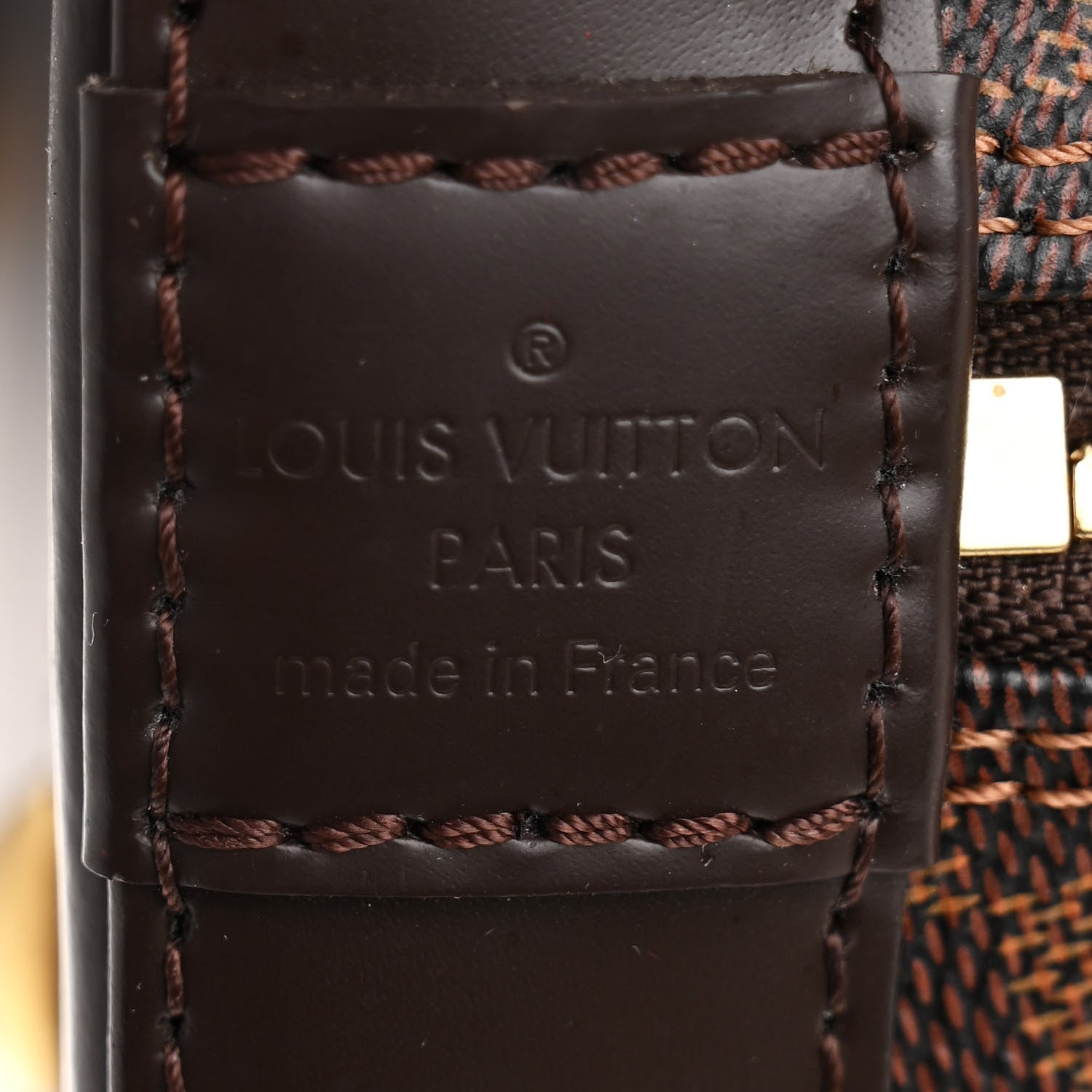 Louis Vuitton Damier Ebene Alma PM 6 of 11