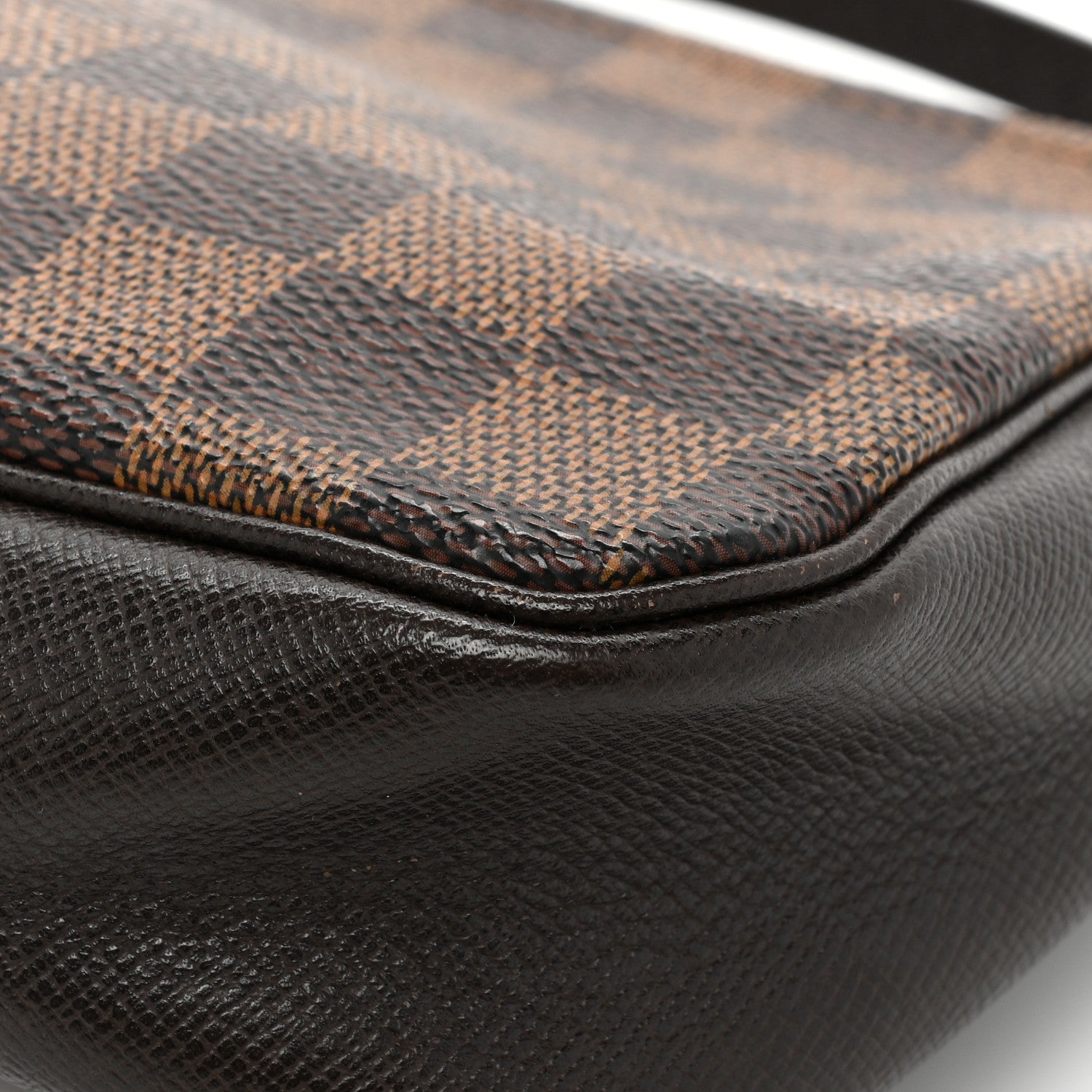 Louis Vuitton Damier Ebene Trousse Make Up Bag Pochette 15 of 16