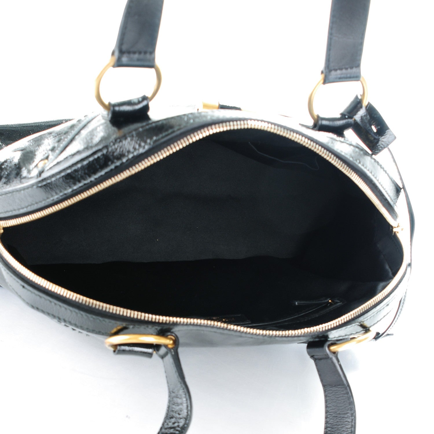 Saint Laurent Patent Large Muse Black 5 of 7