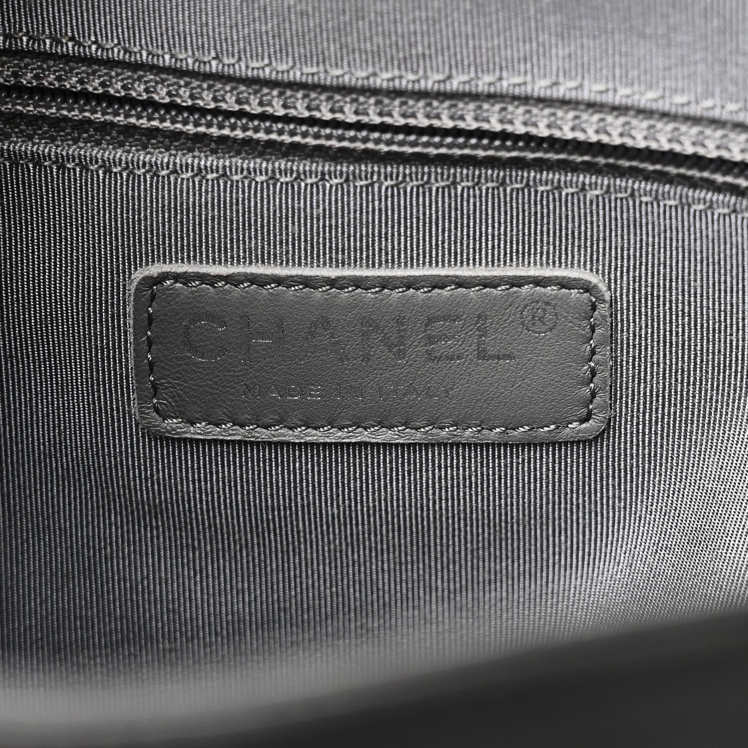 Chanel Washed Lambskin Quilted Large Chain Around Messenger Black 6 of 11