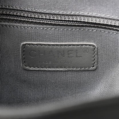 Chanel Washed Lambskin Quilted Large Chain Around Messenger Black 6 of 11