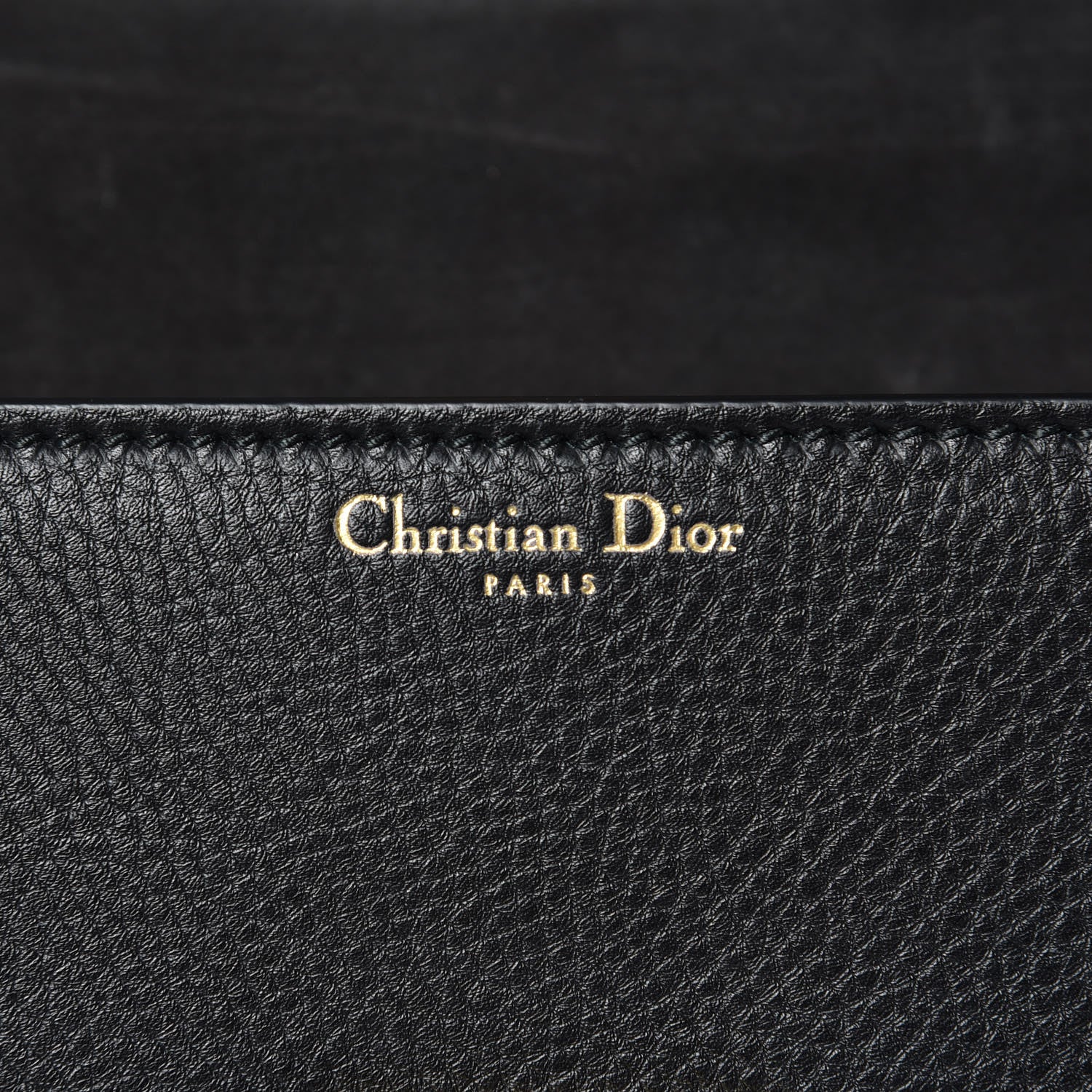 Christian Dior Calfskin Dioraddict Top Handle Black 6 of 9