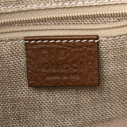 Gucci Monogram Small Bree Tote Beige Tabacco 6 of 10