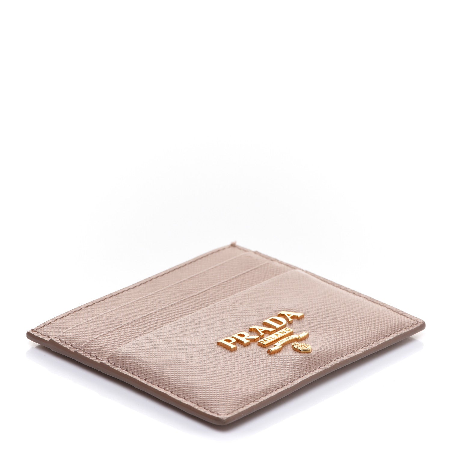 Prada Saffiano Metal Card Holder Cammeo 4 of 9