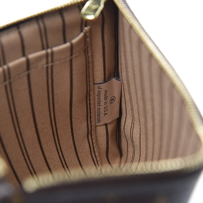 Louis Vuitton Monogram Neverfull MM GM Pochette 7 of 9
