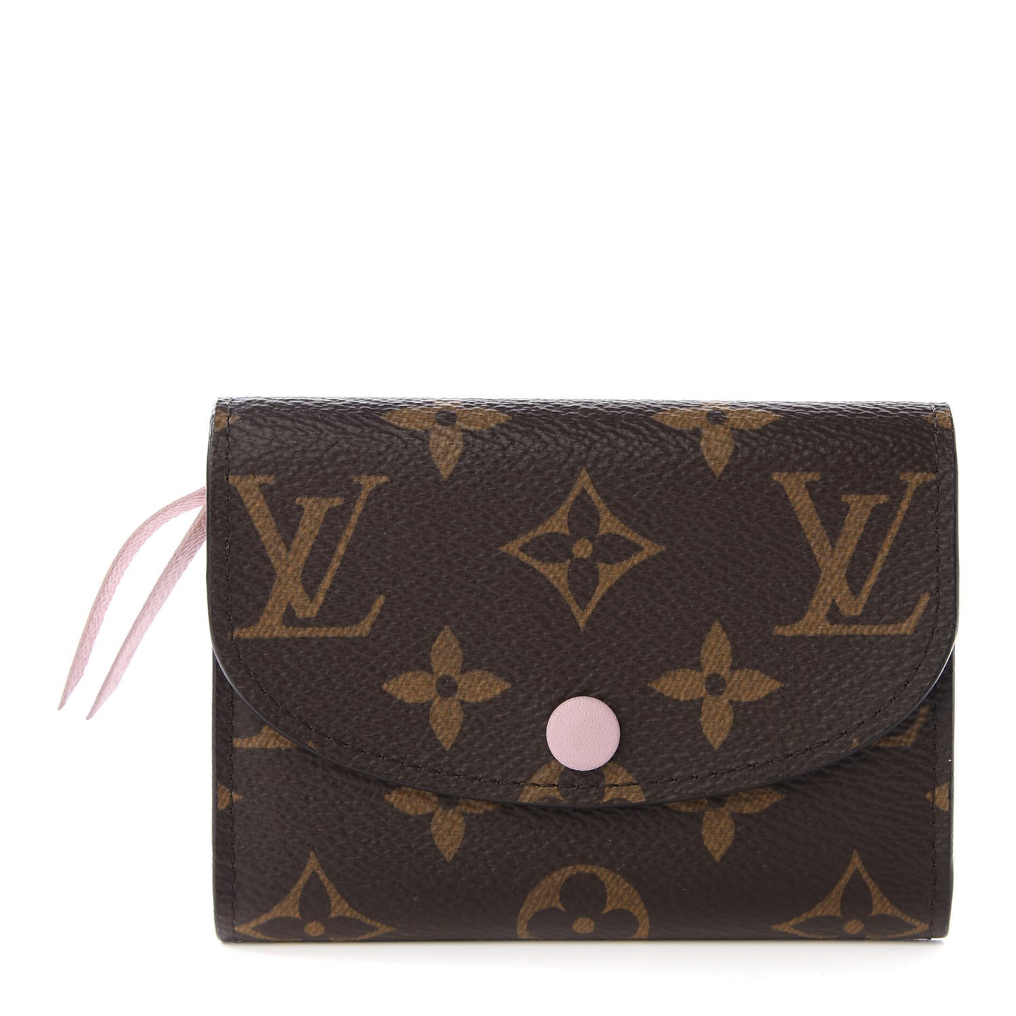Monogram Rosalie Coin Purse Rose Ballerine