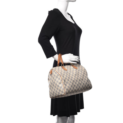 Louis Vuitton Damier Azur Speedy 30 2 of 16